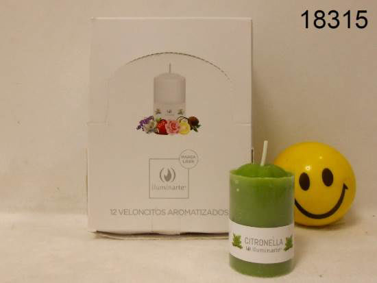 Imagen de VELONCITO CON AROMA CITRONELLA 2.25